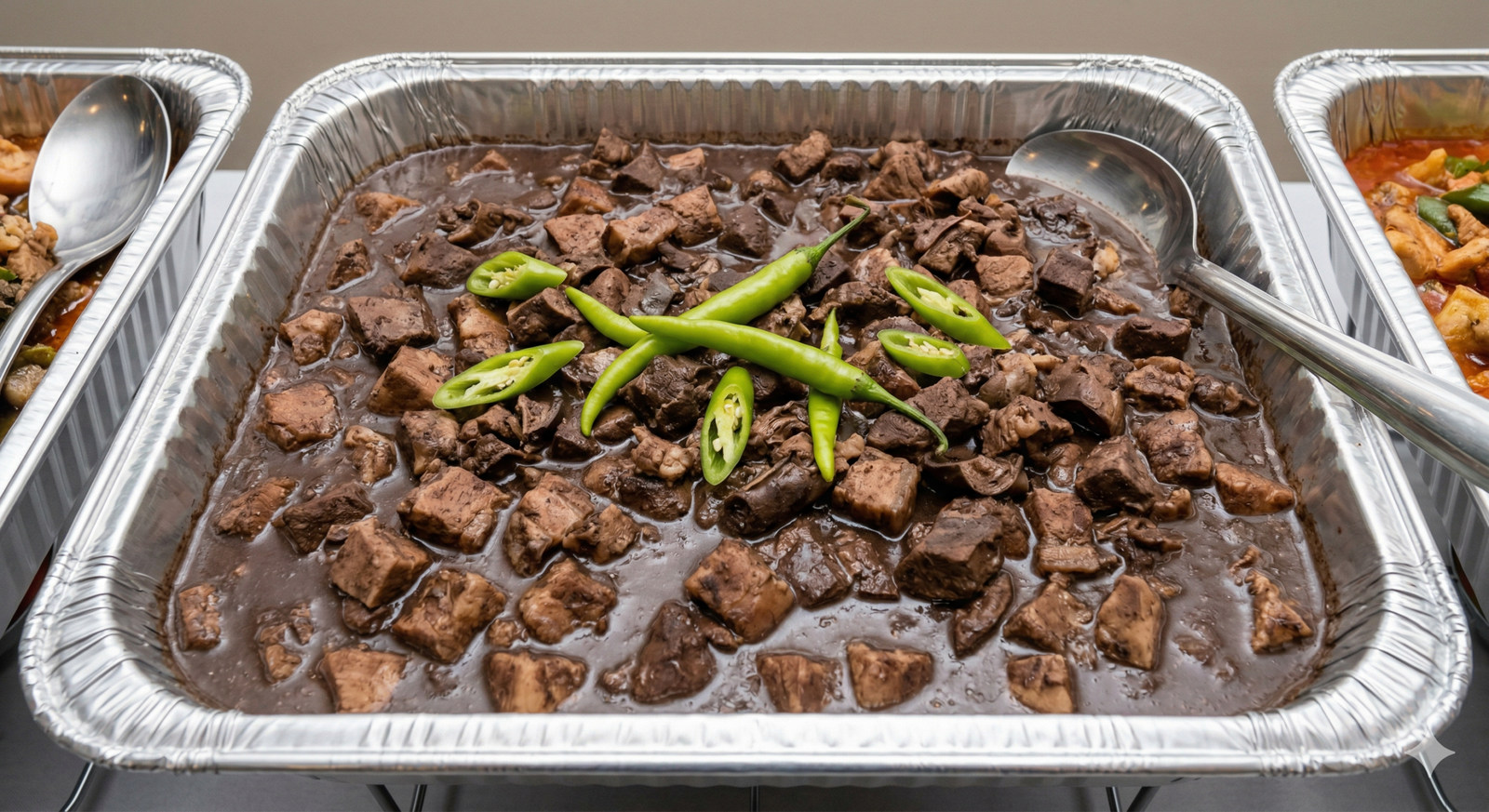 DINUGUAN (Pork Kasim) party tray image 1