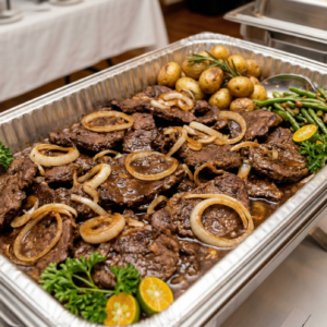beef steak party tray