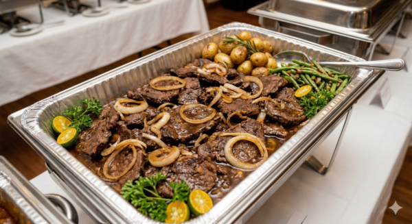 beef steak party tray