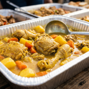 chicken curry party tray image