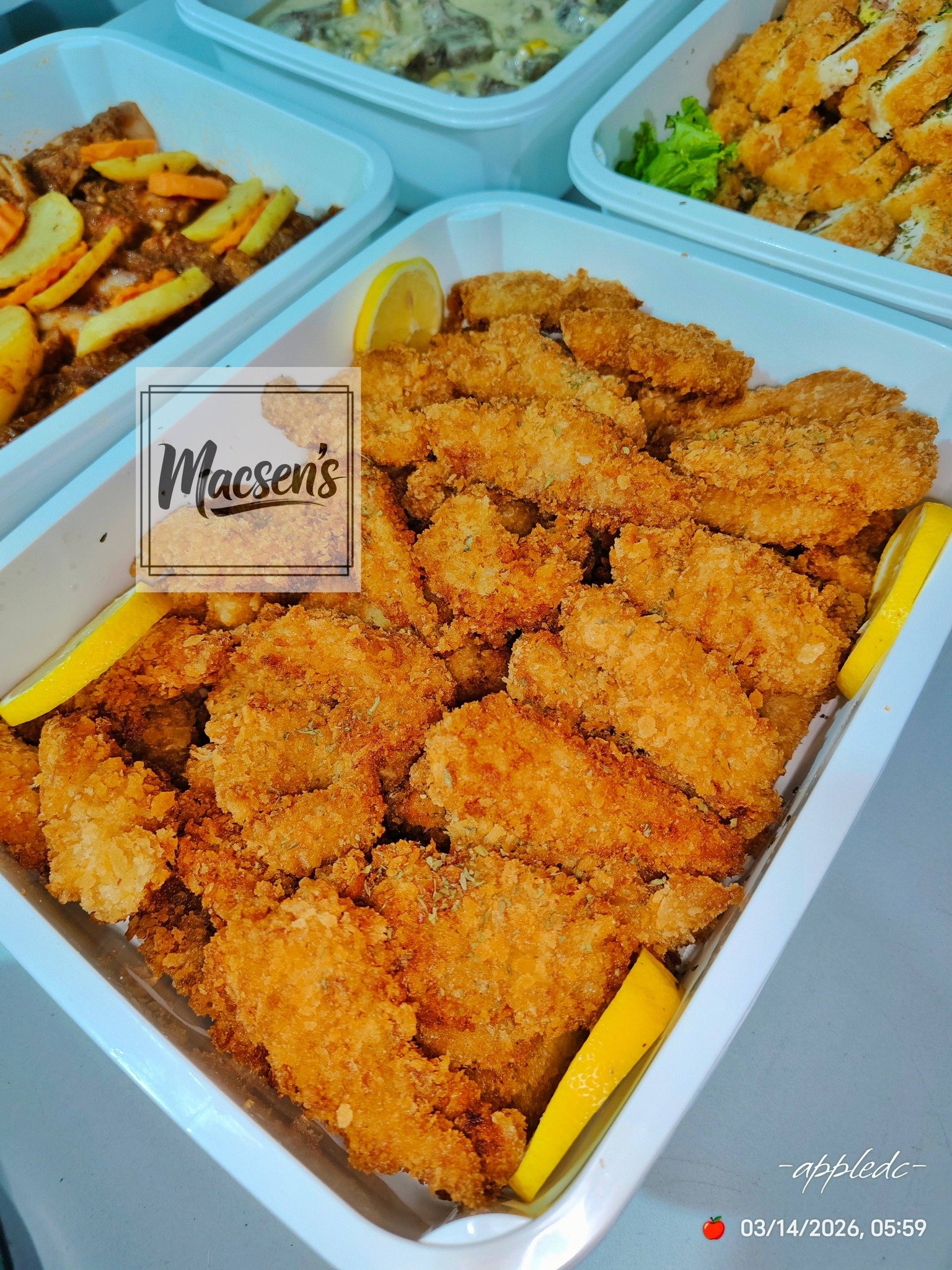 fish fillet party tray image