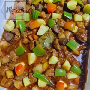 pork menudo party tray image
