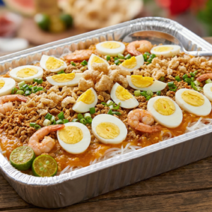 pancit palabok party tray image