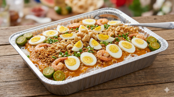 pancit palabok party tray image