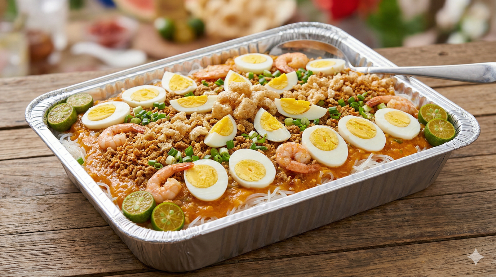 pancit palabok party tray image